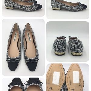 Karl Lagerfeld Ballerina shoes size 7 1/2 only worn one time